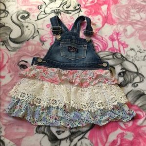Toddler overall dress